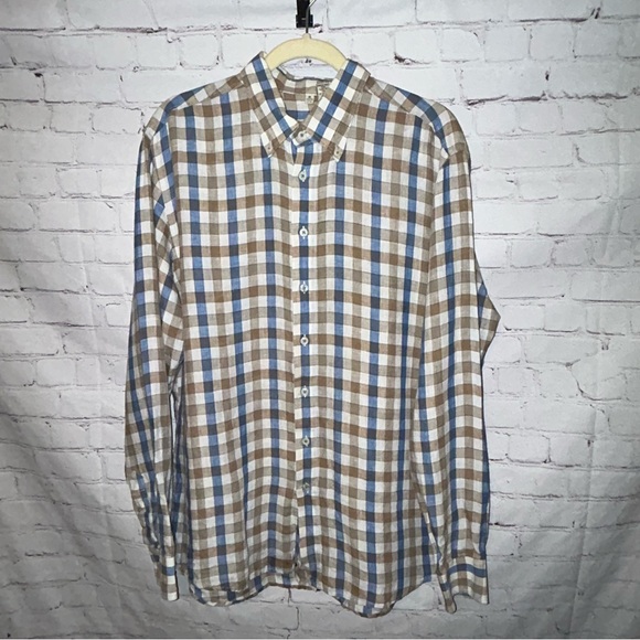 Haupt linen shirt size XL/17 1/2 - Picture 1 of 6